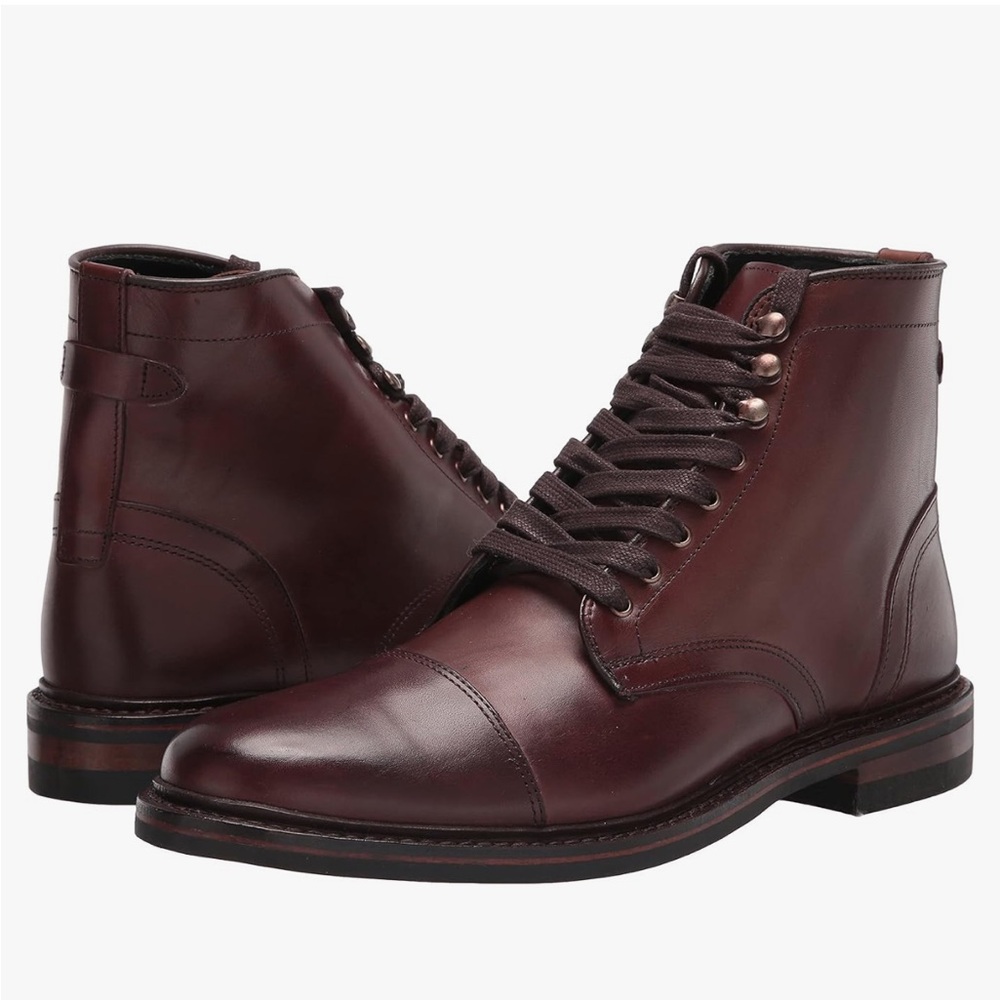 Allen Edmonds Men’s Leather Landon Chukka Boots in Mahogany